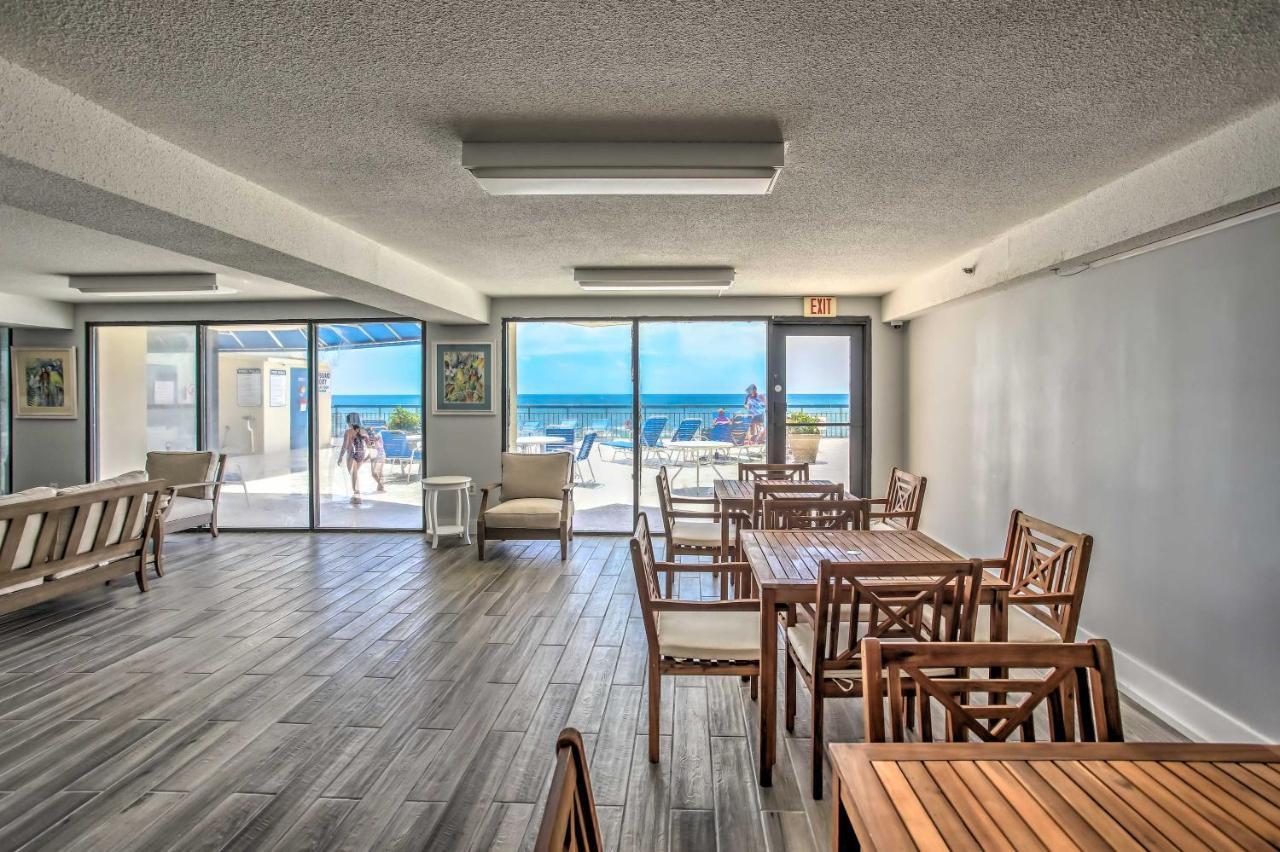 North Myrtle Beach Oceanfront Condo With Pool! Exterior photo